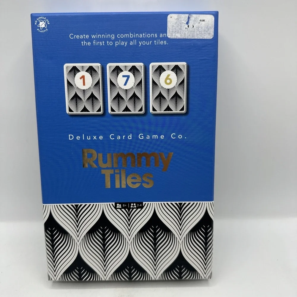 Professor Puzzle Rummy Tiles 2023 New Open Box. 2-4 Players Ages 8 And‎ Up.